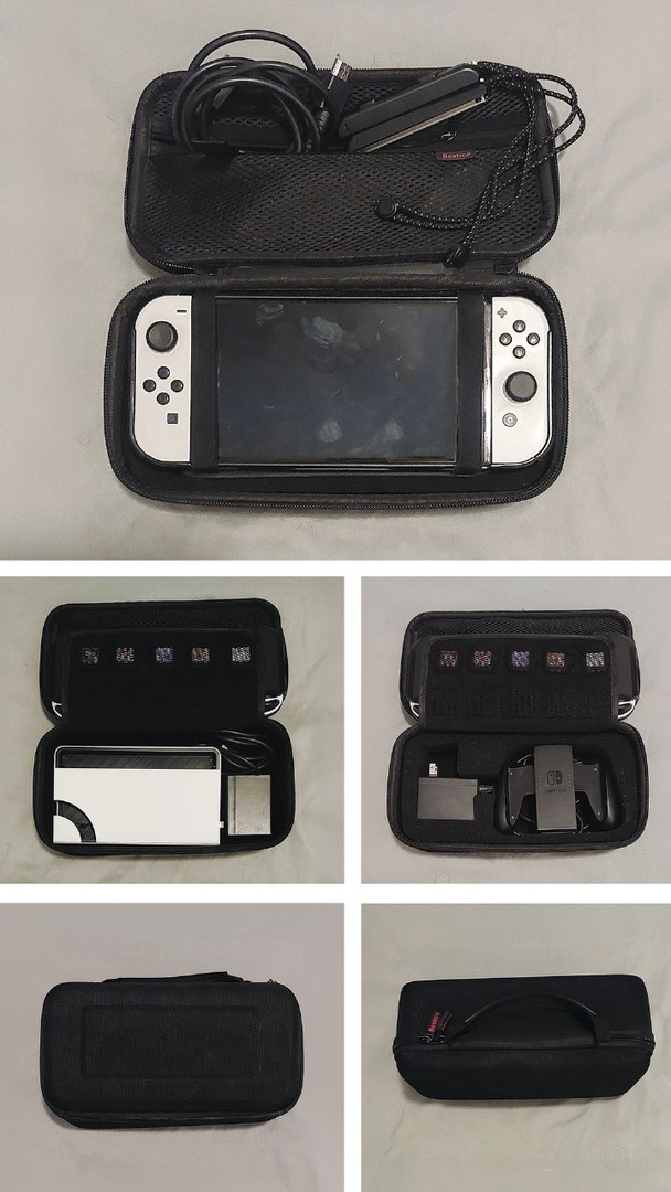 consolas y videojuegos - SWITCH OLED + 7 JUEGOS + ACCESORIOS 4
