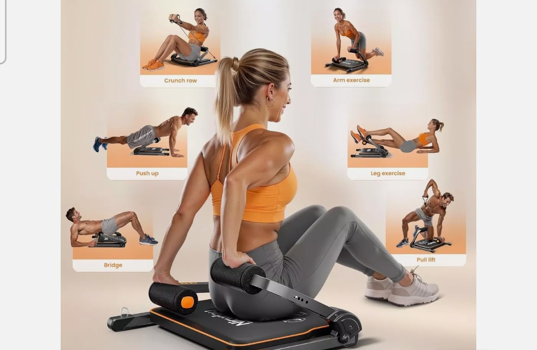 bicicletas y accesorios - maquina AB pata entrenamiento de estómago  0