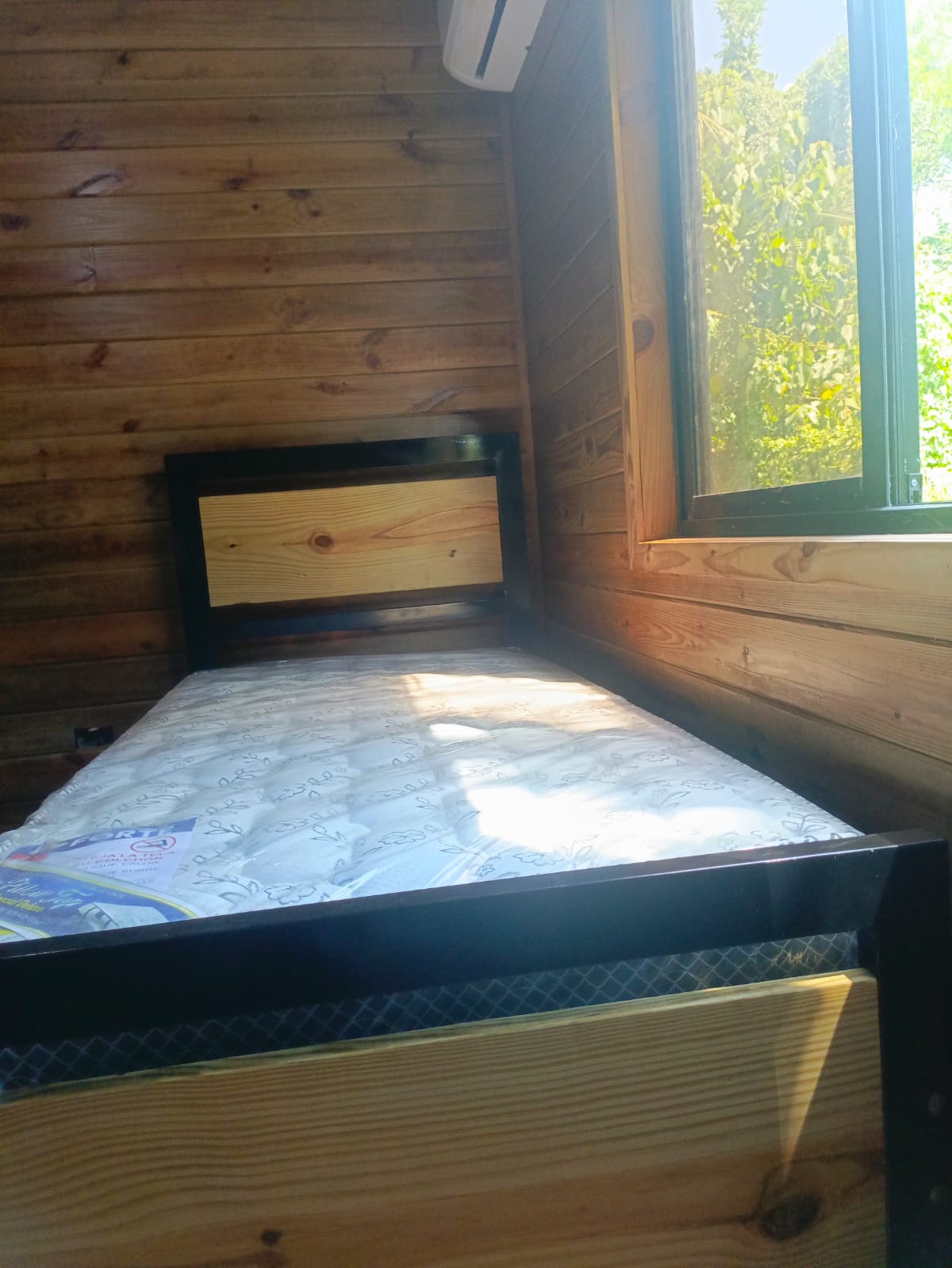 muebles y colchones - base de cama en hierro 1