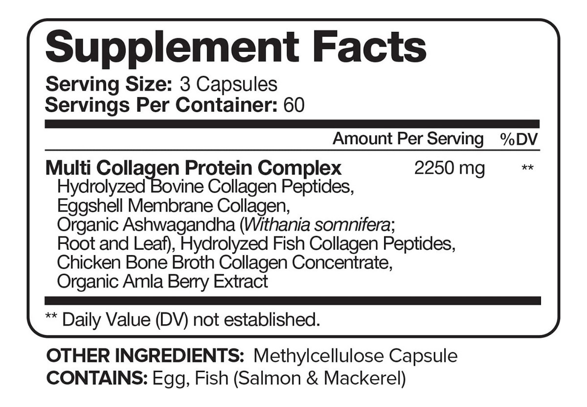 Salud y Equipamiento Médico - Colageno Nutrivein 180 Caps - Unidad 1
