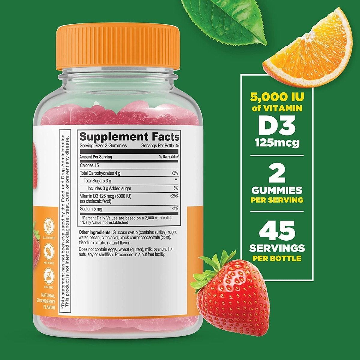 Salud y Equipamiento Médico - Vitamina D3 125mcg Doctors Fine 1