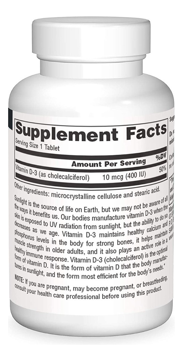 Salud y Equipamiento Médico - Vitamina D3 Source Naturals - Unid - Unidad A $1408 1