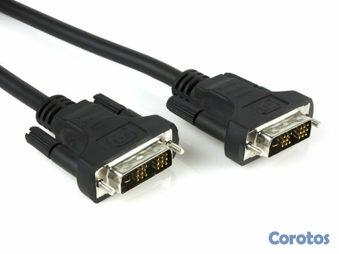 computadoras y laptops - CABLE DVI MACHO A MACHO XTECH (XTC-328).