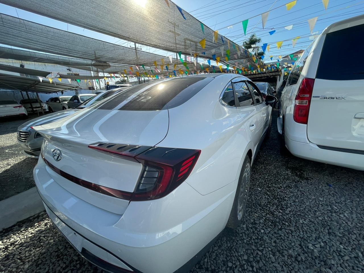 carros - HYUNDAI SONATA DN8 CAJA NUEVA 2020 BLANCO 3