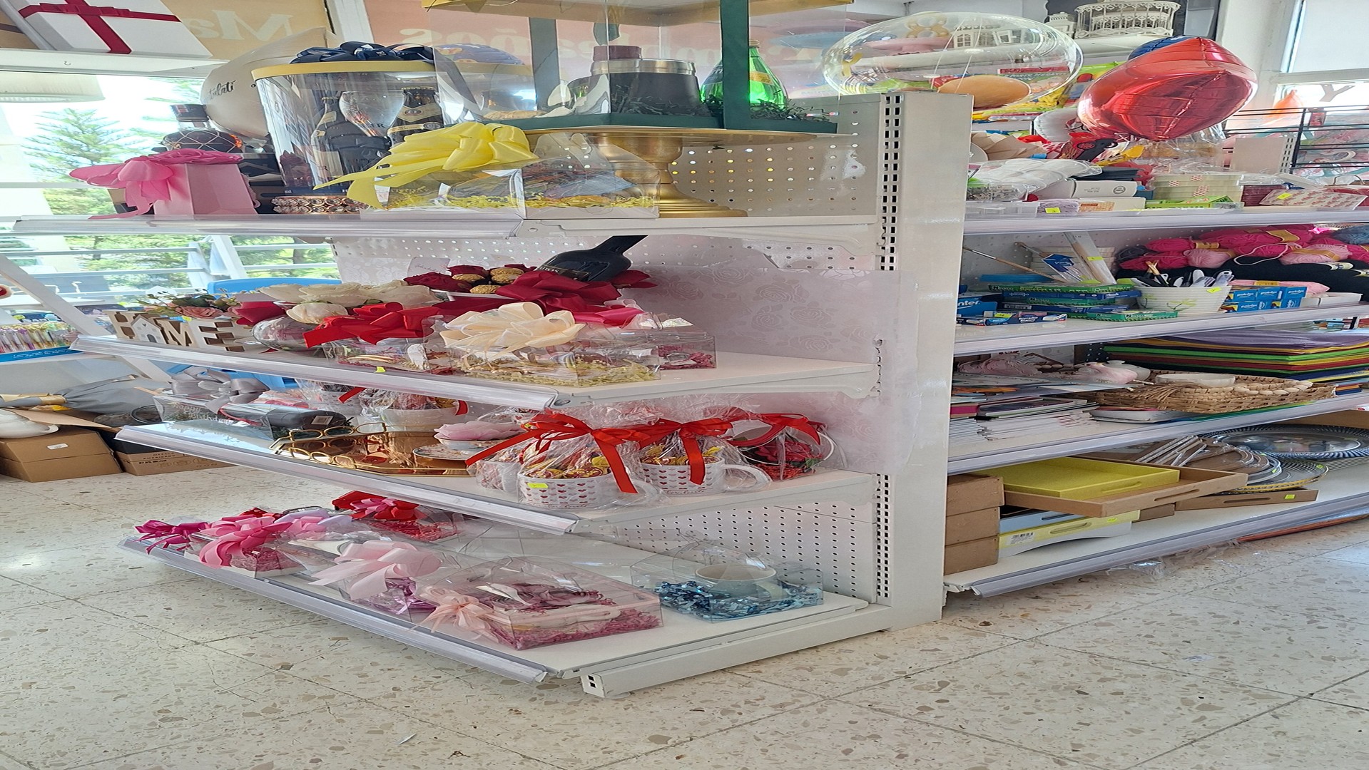 equipos profesionales - Gondolas de 2 cuerpos, 2 frentes de 4 bandejas 