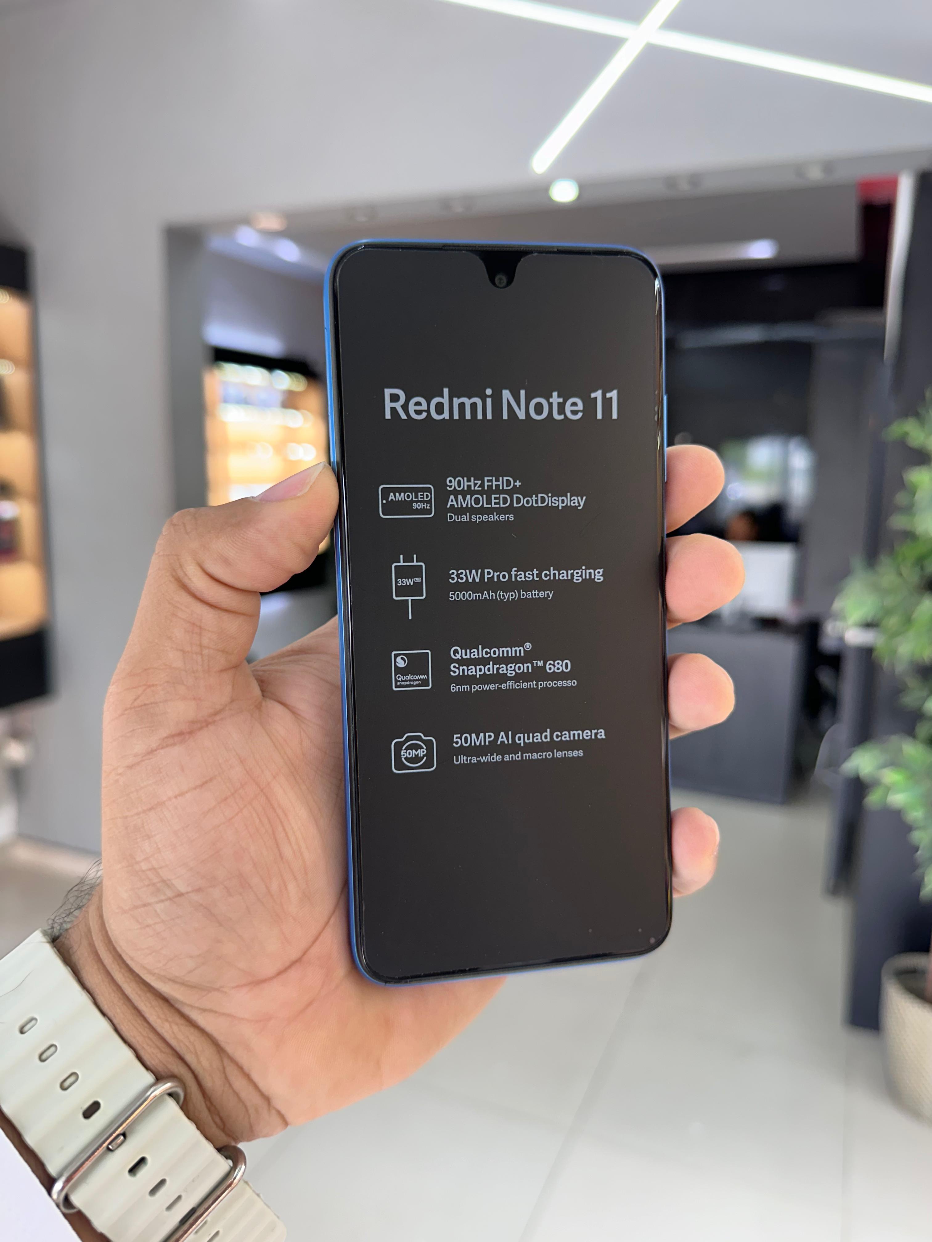 celulares y tabletas - Xiaomi Redmi Note 11 4G  RAM 128 GB  1