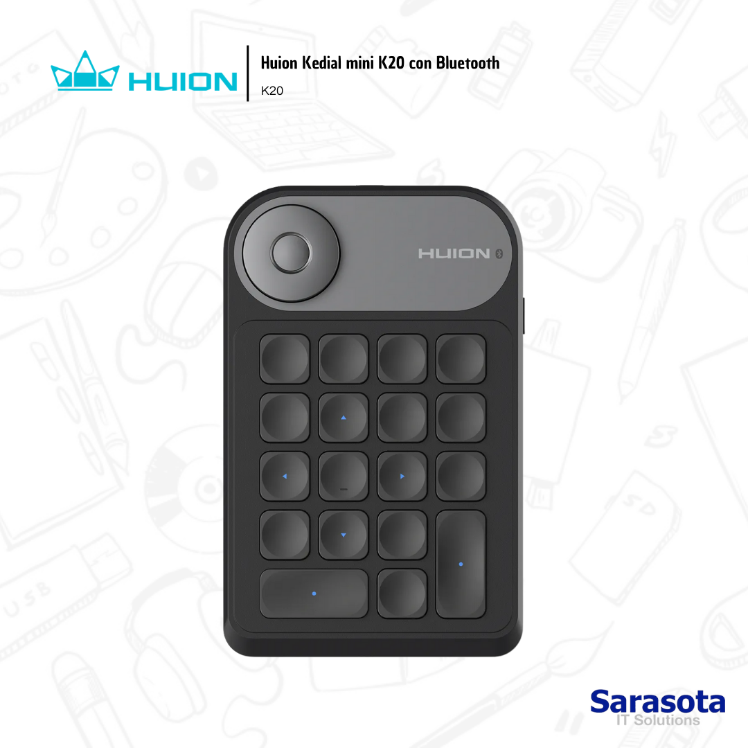 accesorios para electronica - Huion Kedial mini K20 con Bluetooth  0
