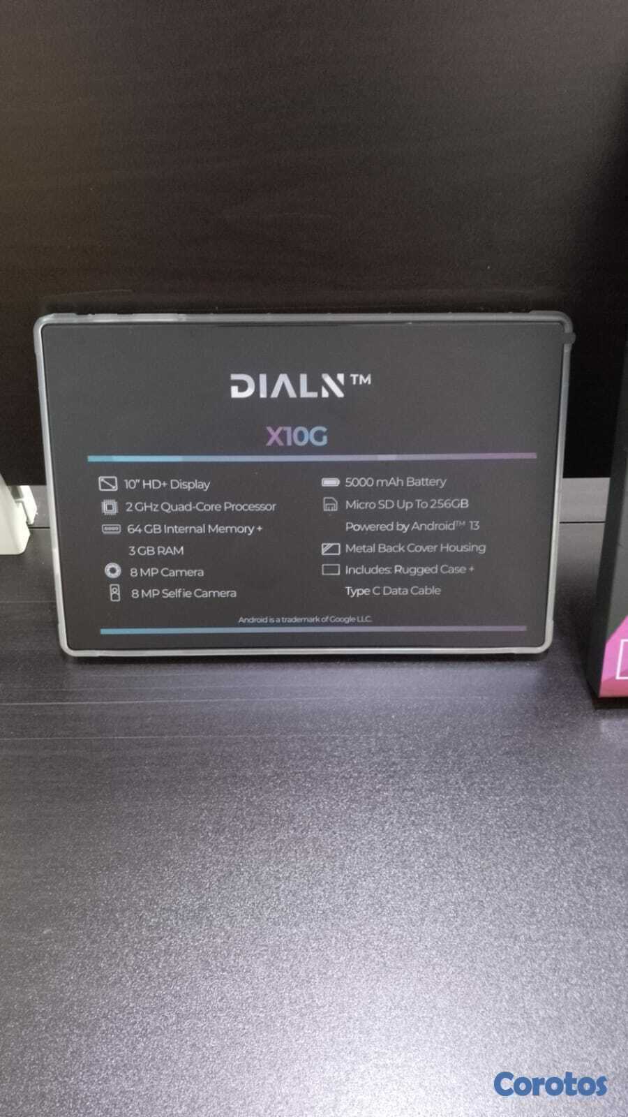 celulares y tabletas - TABLET DIALN TM-X10G 10" 3