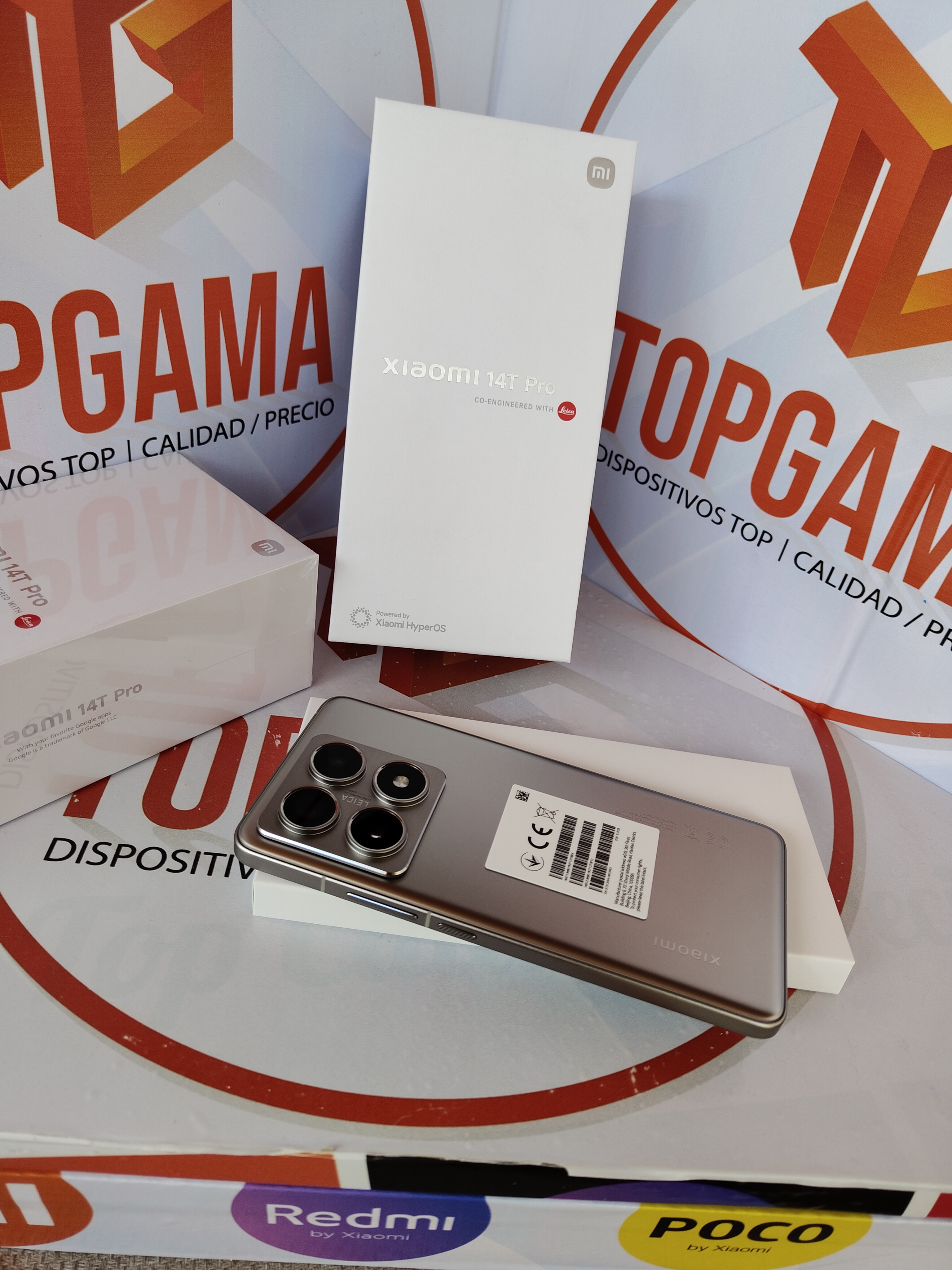 celulares y tabletas - XIAOMI 14T PRO 5G, 12 GB RAM 512 GB ROM C/C 5