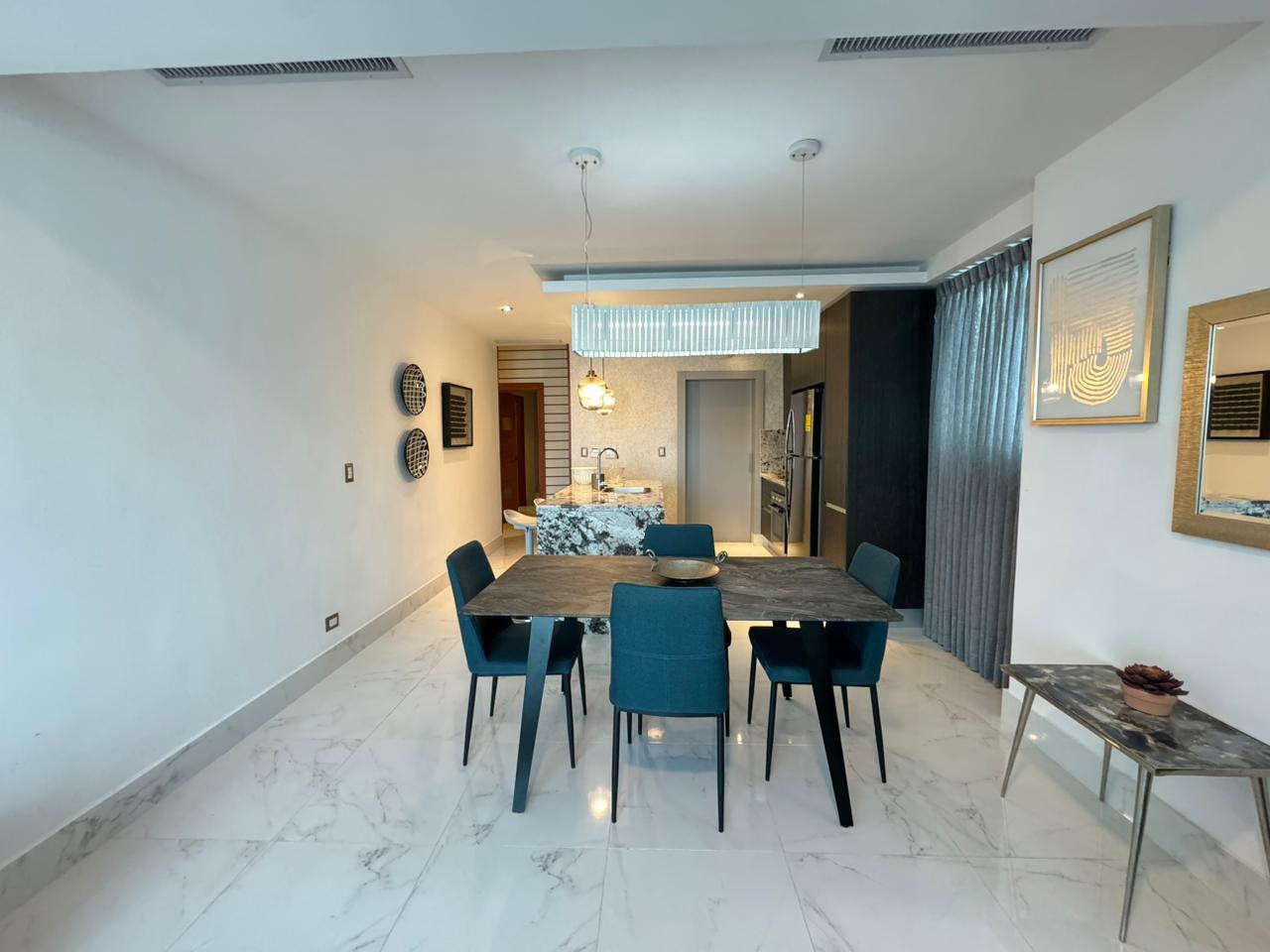 apartamentos - Piantini Apartamento en Alquiler Amueblado 5