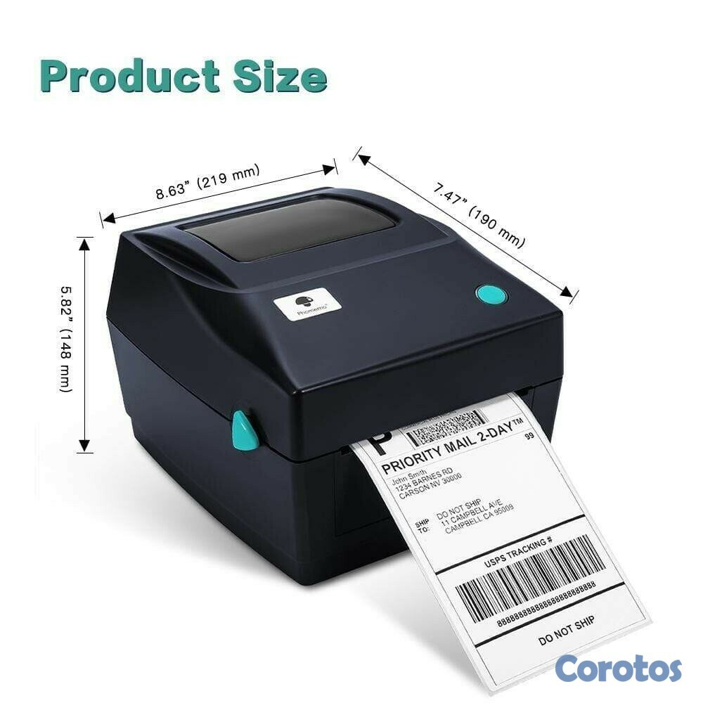 impresoras y scanners - IMPRESORA  ETIQUETAS, LABEL,TRABAJA 100% COMPATIBLE CON LOS CODIGOS DE ZEBRA  2
