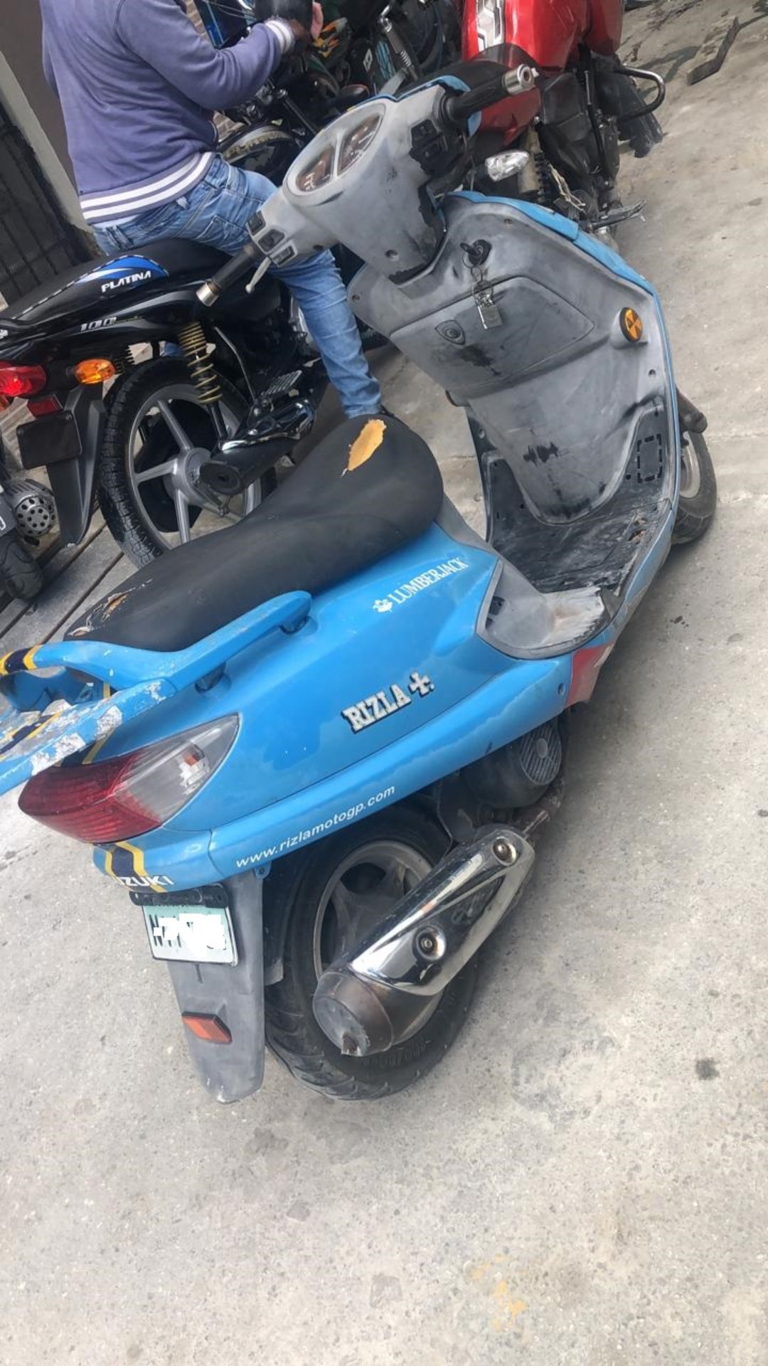 motores y pasolas - Pasola Suzuki AN125HK , 125cc, del 2008 en Bavaro 1