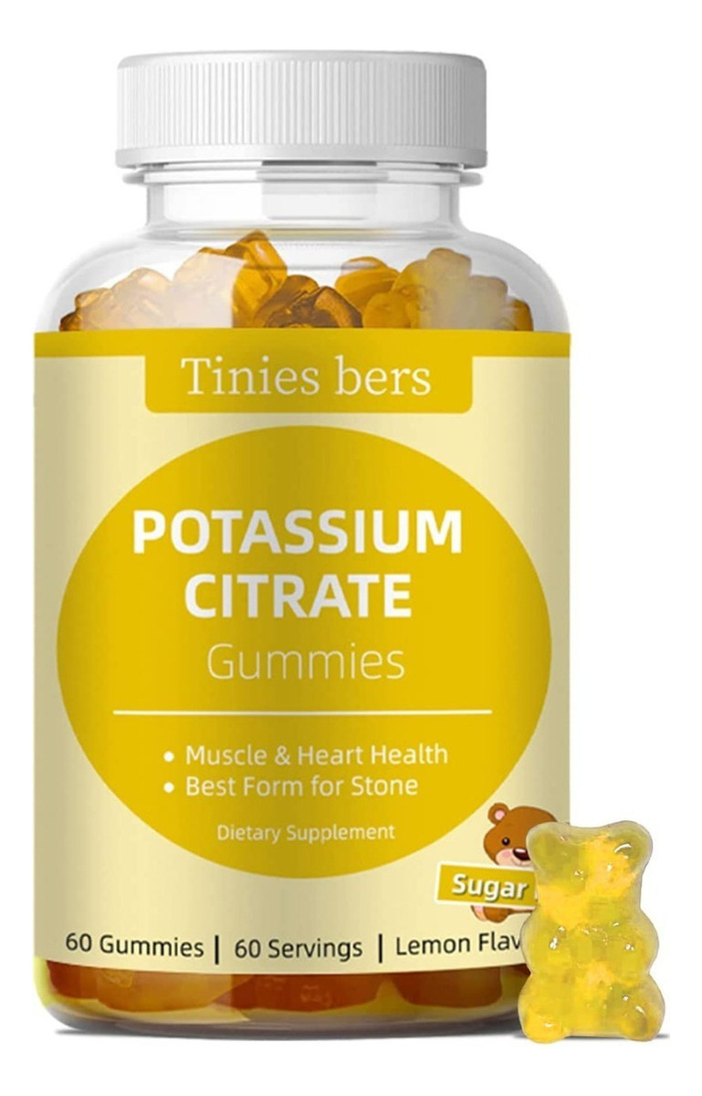 Salud y Equipamiento Médico - Potasio 60 Gum 99mg Tinies Bers