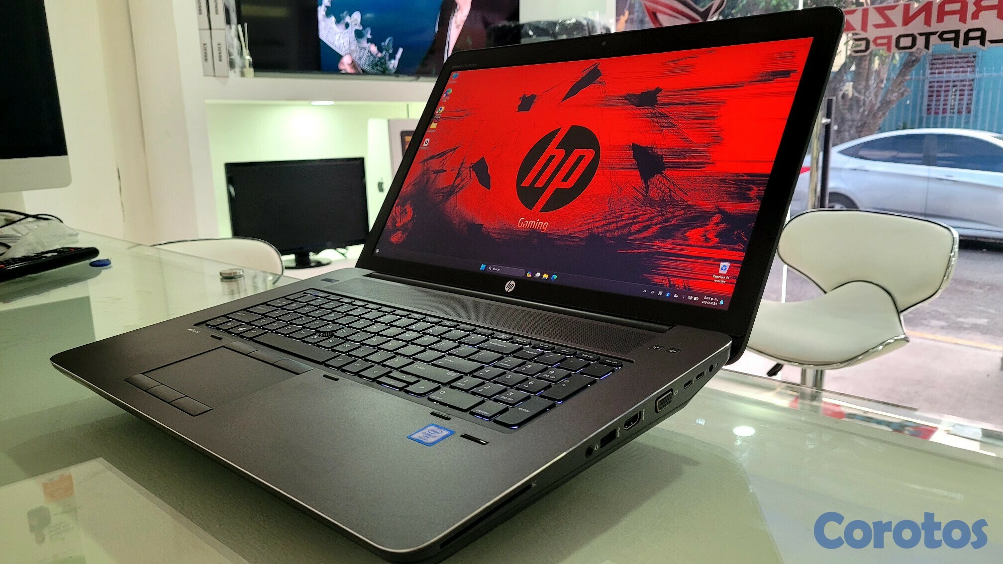 computadoras y laptops - Laptop hp Gamer 17 Pulg Core i7 2.90 Ram 16gb Disco 512gb Nvidea 6gb Dedicada 3