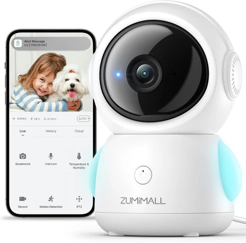 camaras y audio - Cámara para monitorear bebés y mascotas