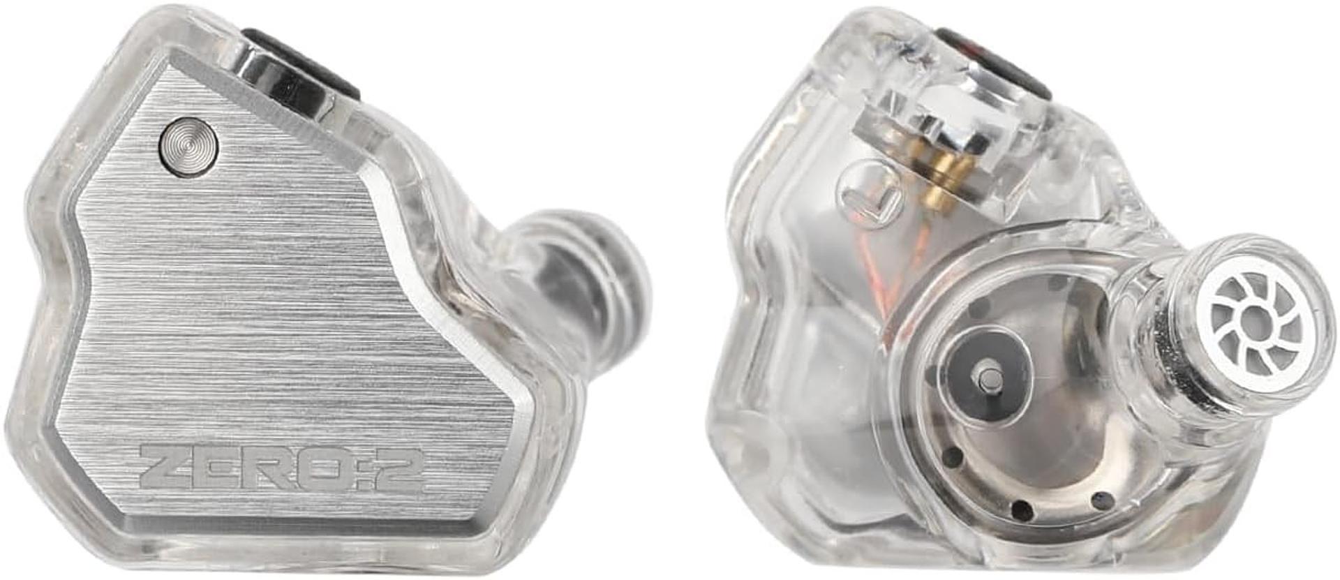 camaras y audio - 7hz x Crinacle Zero 2 Audífonos IEM 10mm DD Cable desmontable 2 pines 0.78mm  3