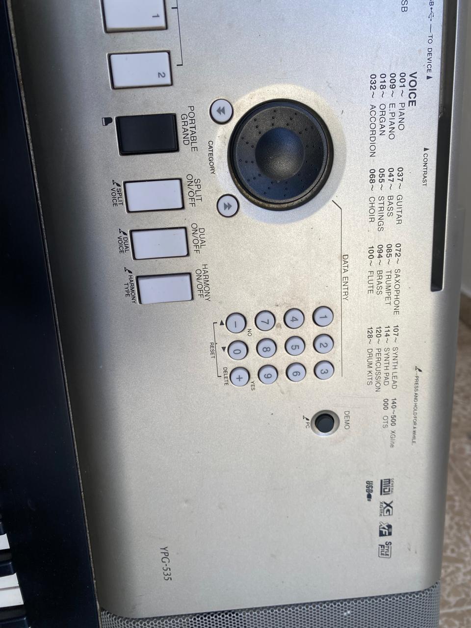 instrumentos musicales - Yamaha YPG-535 0