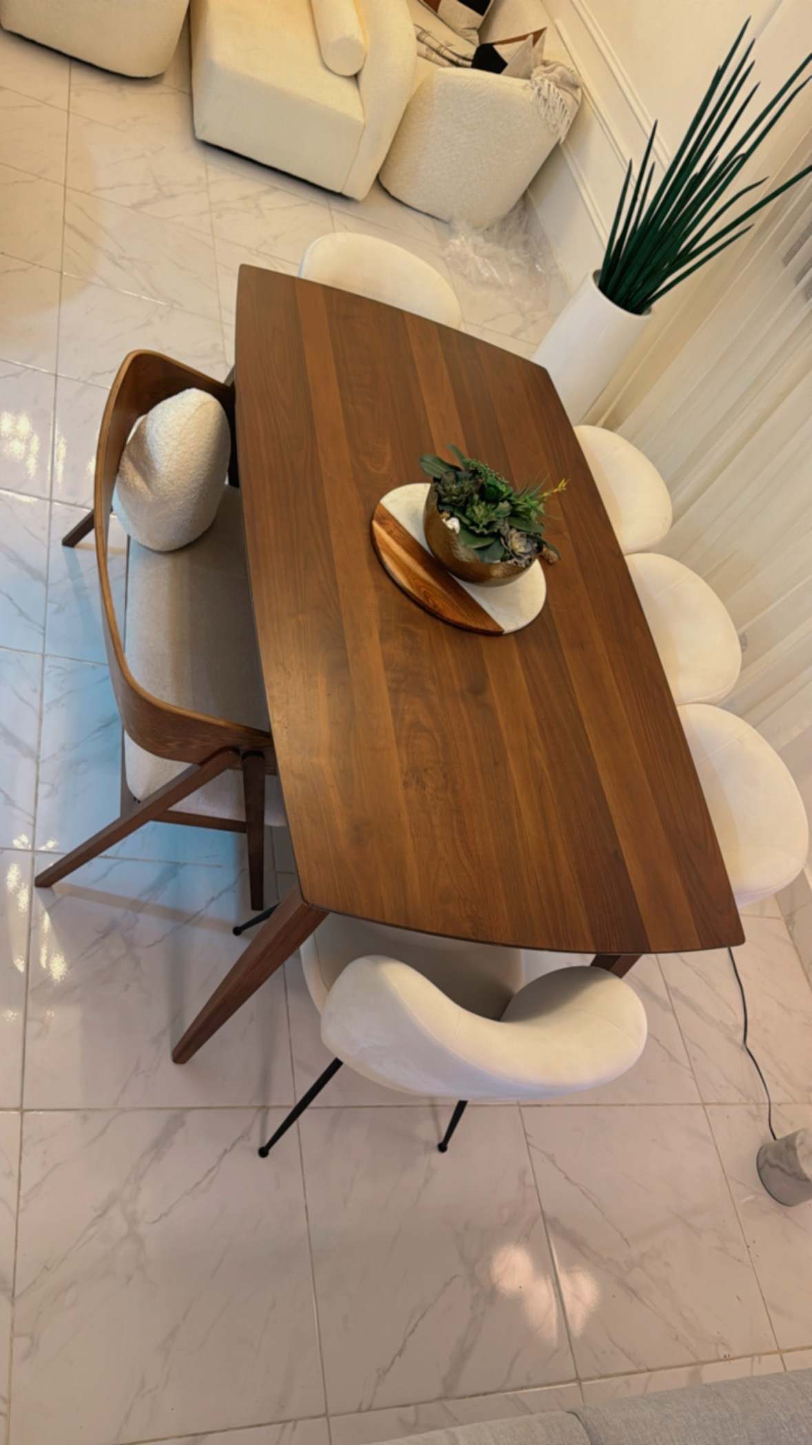 muebles y colchones - mesa de comedor de roble de hasta 8 puestos 