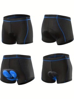deportes - Pantalones Cortos De Ciclismo Acolchados En 3D Para Hombre Culotte 2