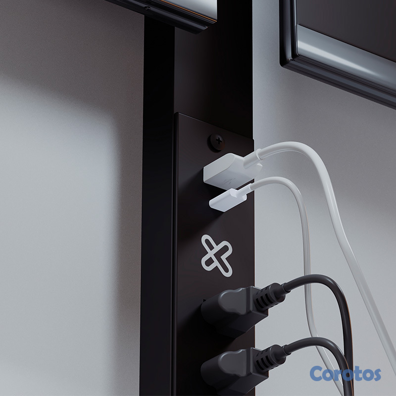 accesorios para electronica - SOPORTE PARA DOBLE MONITOR KLIPX, 13-32" CON REGLE 3