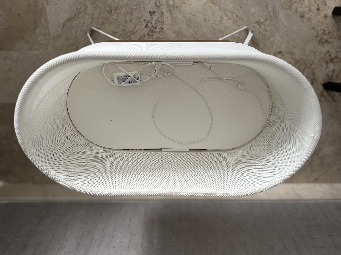 muebles - Cuna de noche con movimientos mesedores automáticos y ruido blanco relajante.  2
