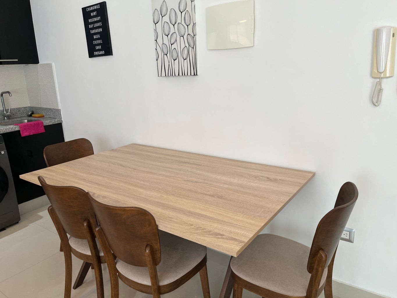 apartamentos - te presentamos este Apartamento de Una Habitación, totalmente Amueblado, Cocina  5