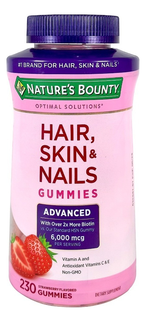 Salud y Equipamiento Médico - Hair Skin Nails Gomas 6000mcg 0