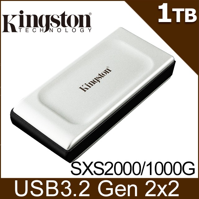 computadoras y laptops - DISCO EXTERNO SOLIDO KINGSTON 1TB (SSD) PORTÁTIL, USB-C,  TAMAÑO DE BOLSILLO 1