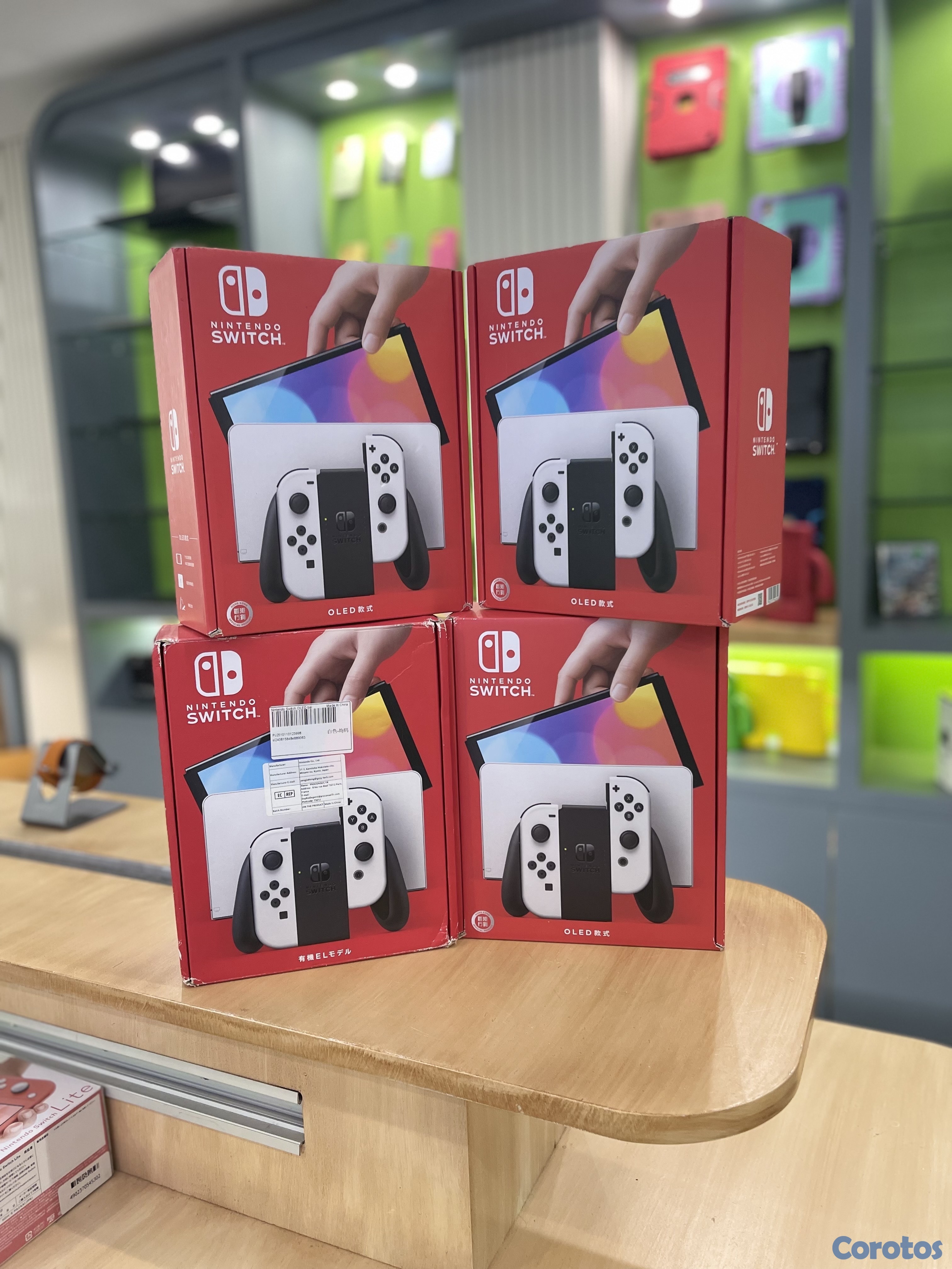 consolas y videojuegos - Nintendo Switch Oled  1