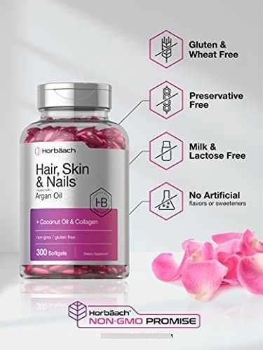 Salud y Equipamiento Médico - Vitaminas Cabello, Piel Y Uñas | 300 Capsulas Blandas | 3