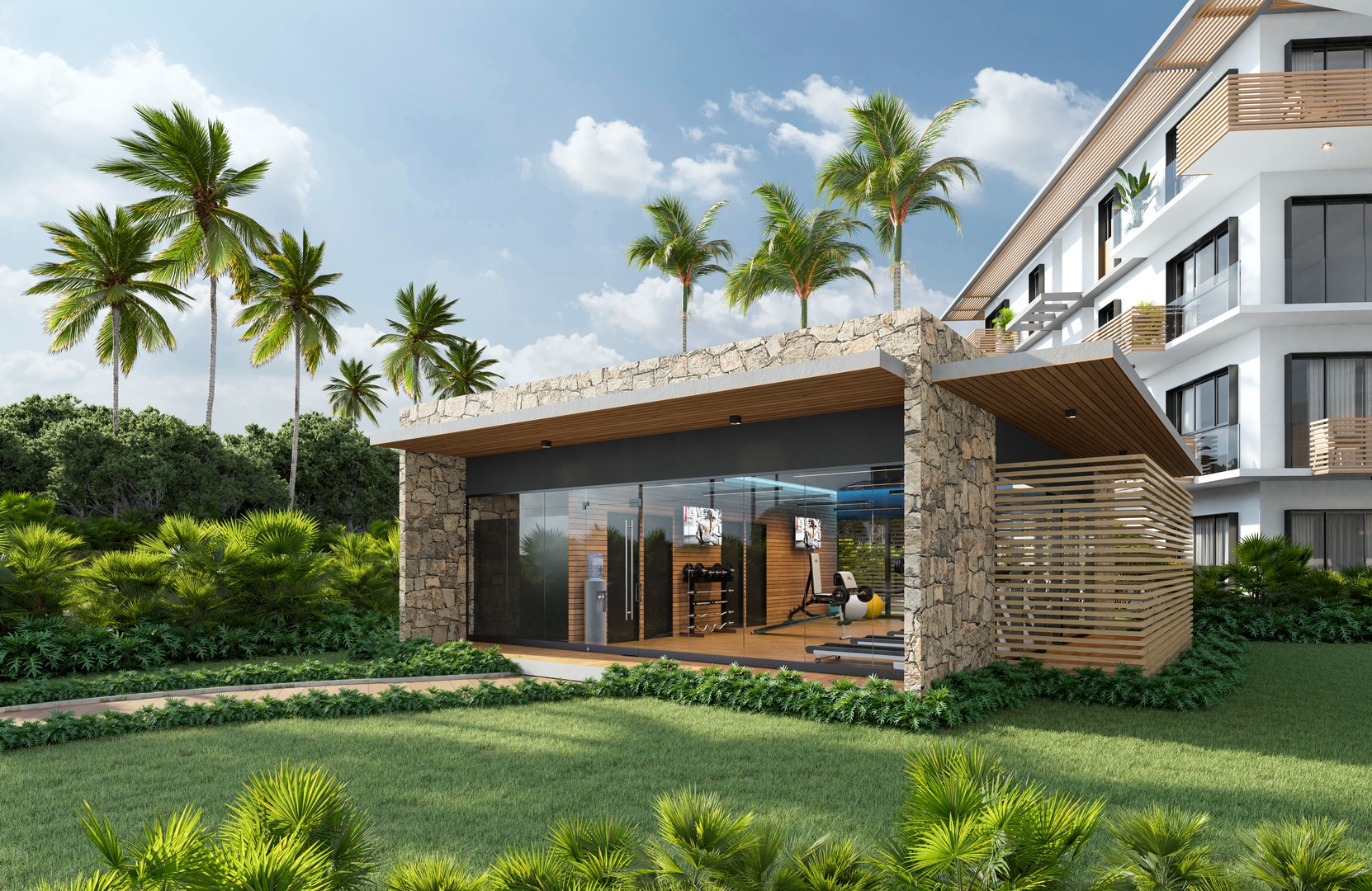 apartamentos - Taman 🍃, Proyecto unico de apartamentos en Punta Cana 3