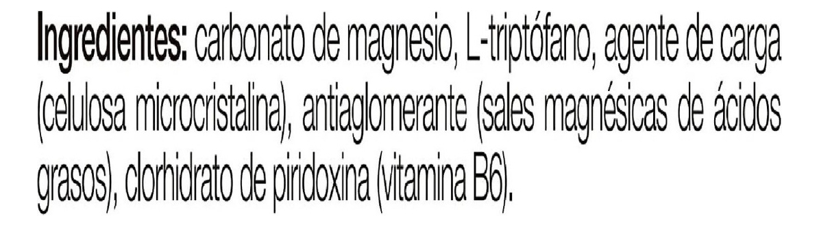 Salud y Equipamiento Médico - Ana María Lajusticia Triptófano + Magnesio + B6 - 60 Caps 1