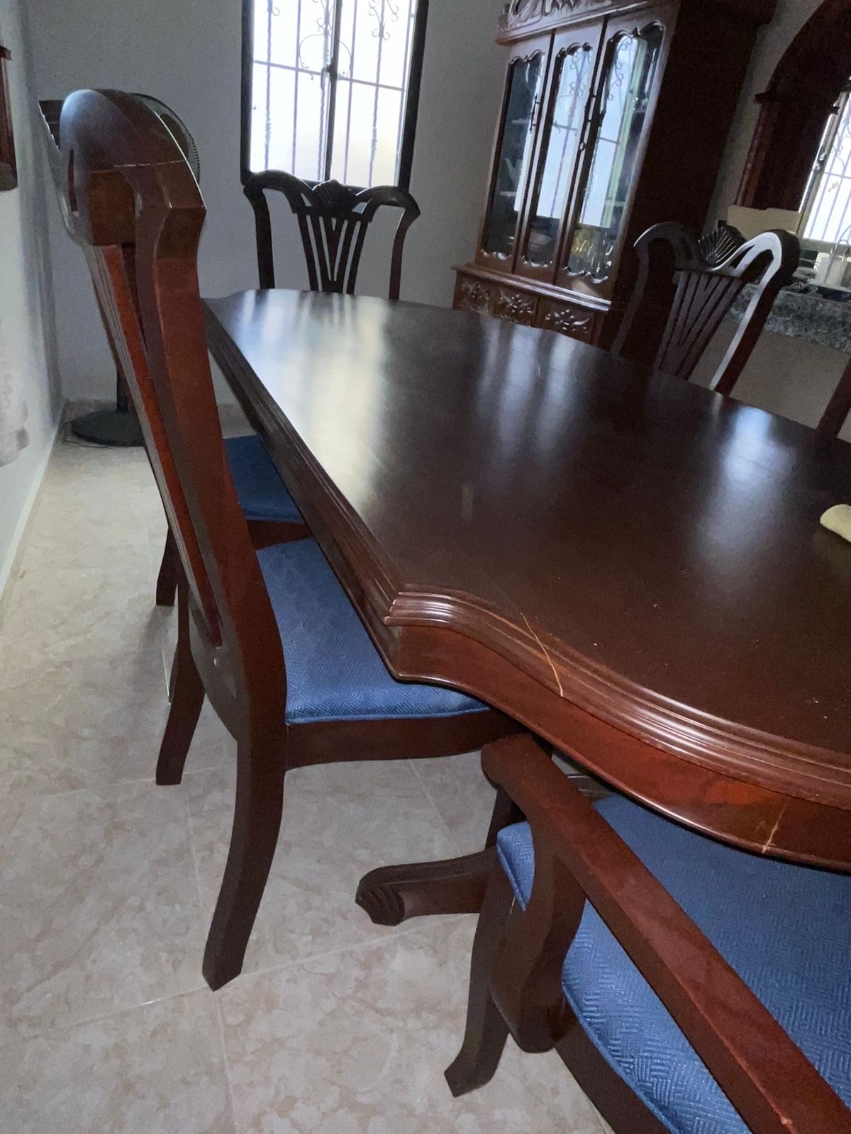 muebles y colchones - Comedor de caoba  5