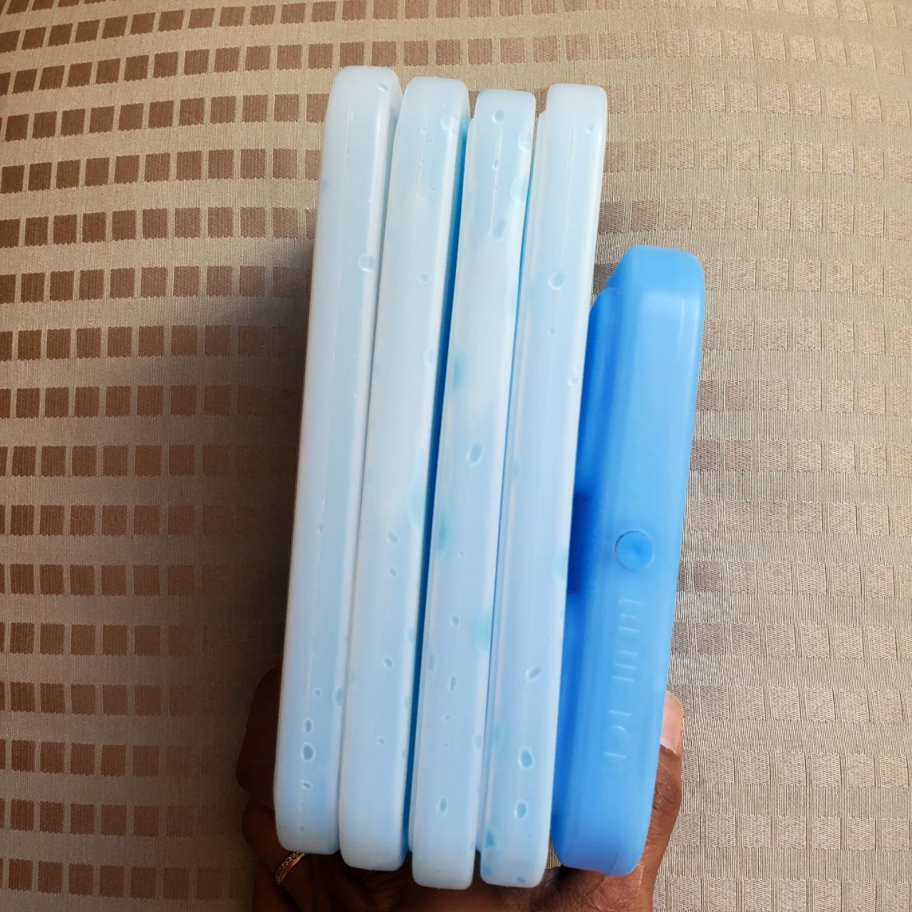 cocina - 4 Bolsa de hielo reutilizable +1 Extra. Lonchera 2