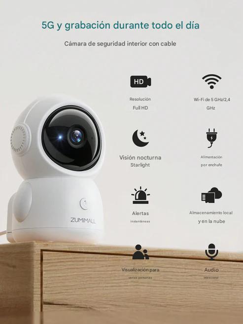 camaras y audio - Cámara para monitorear bebés y mascotas 2