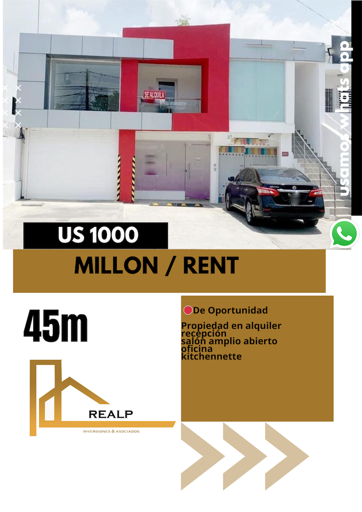 oficinas y locales comerciales - Local en el millon primer nivel 0