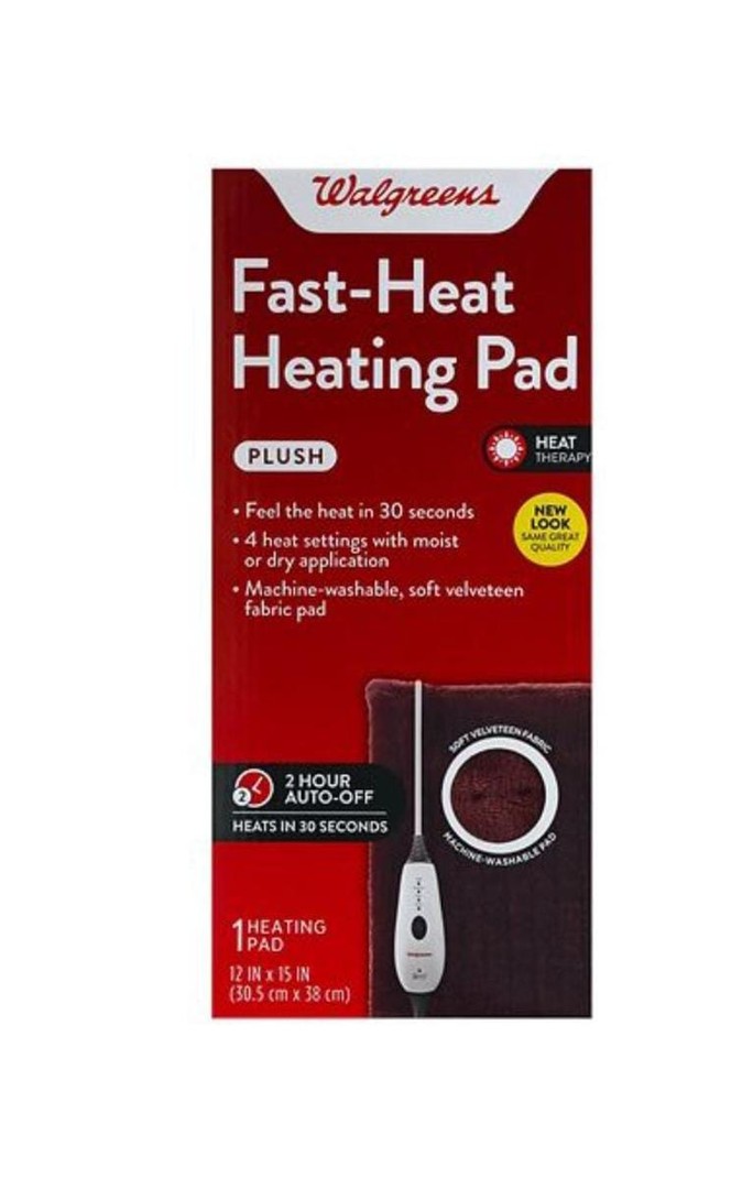 otros electronicos - ALMOHADILLA O MANTA TÉRMICA , FAJA CALIENTE 12x15 Pulg. Fast Heat Plush Standar 0