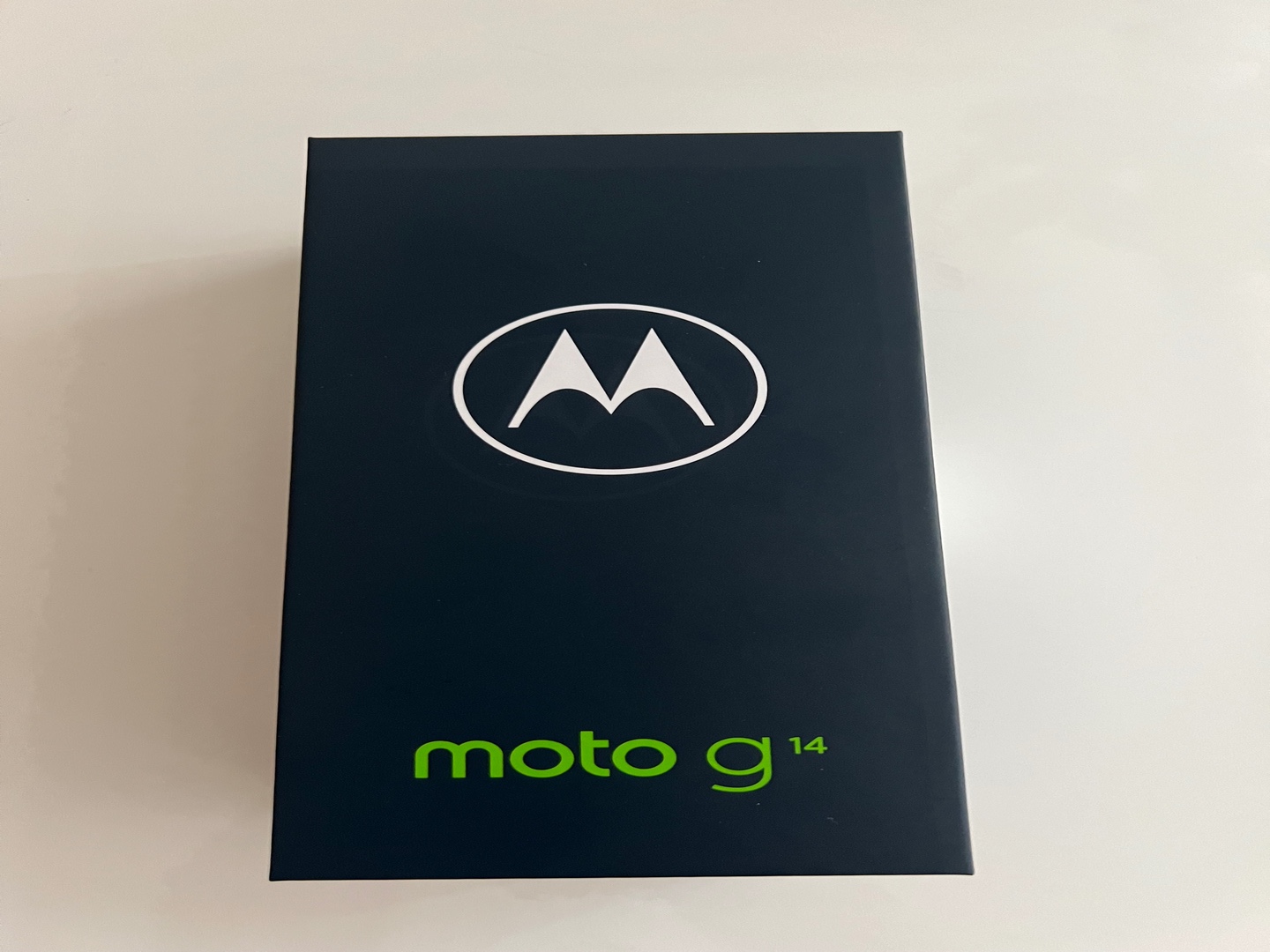 celulares y tabletas - Smartphone Motorola moto g14 steel gray 128 GB nuevo sellado 0
