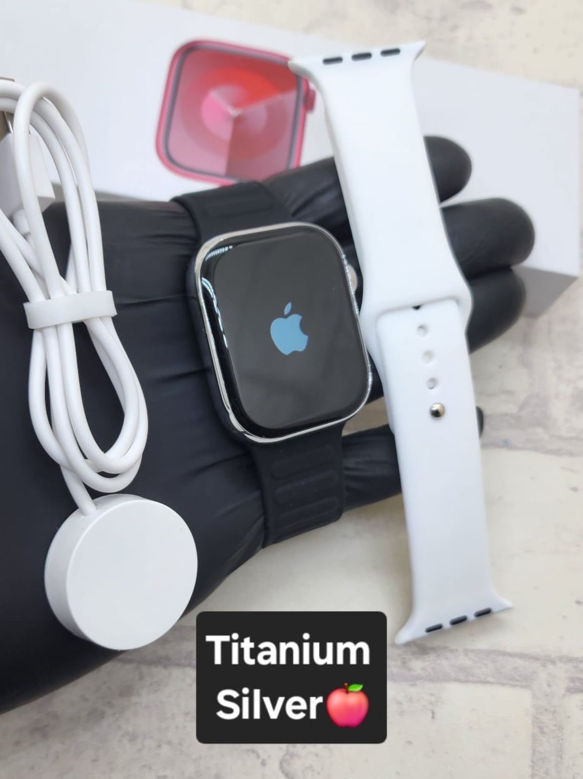 otros electronicos - apple serie 10 titanium 