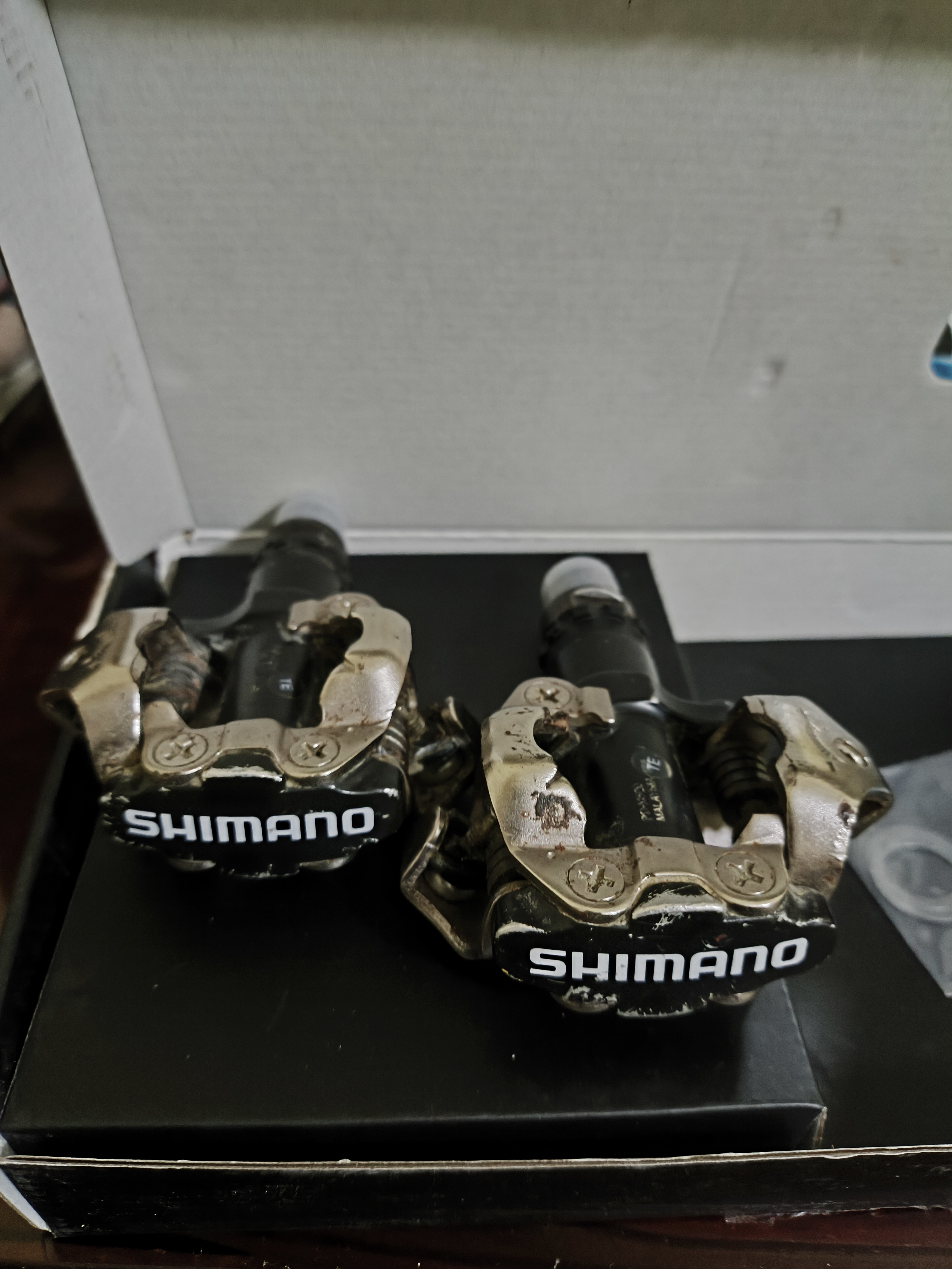 bicicletas y accesorios - Pedales Shimano Clipless PDM520 