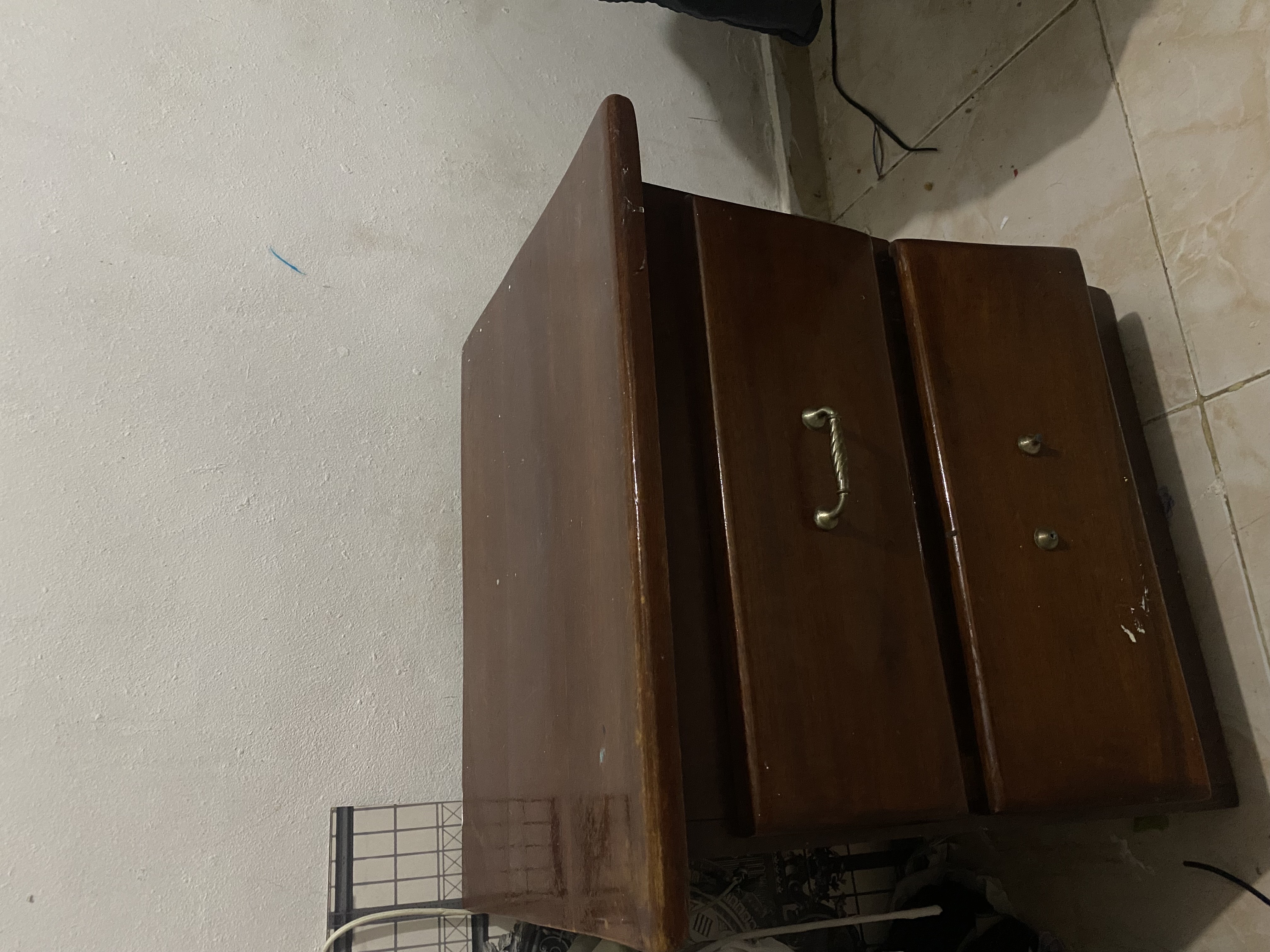 muebles y colchones - juego de habitación en caoba negociable 2
