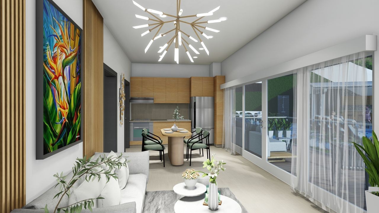 apartamentos - Apartamentos de 1 y 2 habitaciones en venta cerca de la playa Las Terrenas 8