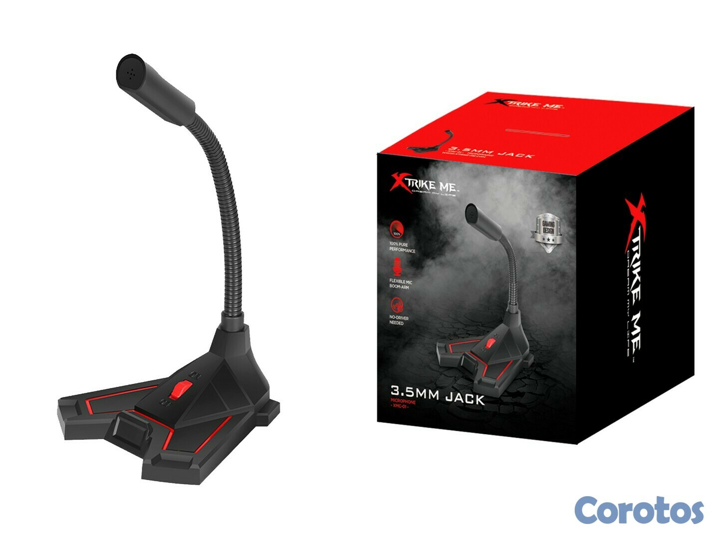 computadoras y laptops - MICROFONO DESKTOP GAMING XTRIKE ME  XMC01 1