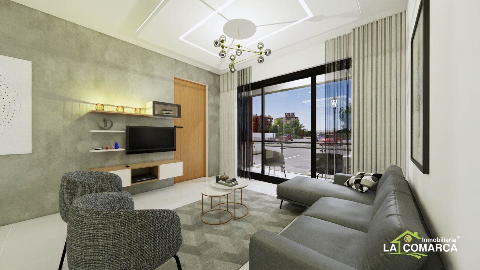 apartamentos - Apartamento en Torre Vanguardista en Santiago 1