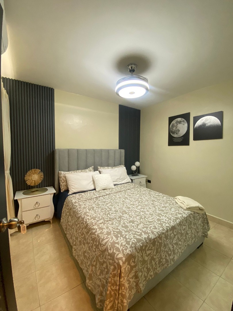 apartamentos - Apartamento Amueblado cerca del HOMS 3
