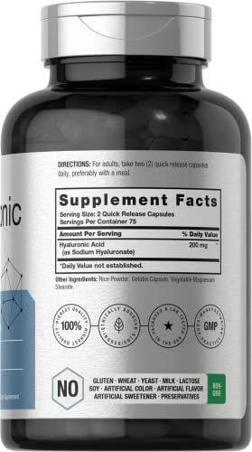 Salud y Equipamiento Médico - Acido Hialuronico 200 Mg 150 Cap Horbaach 1