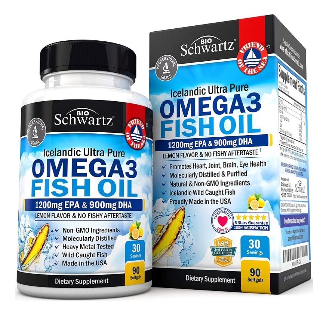 Salud y Equipamiento Médico - Omega 3 Bioschwartz 1200 Mg Epa 0