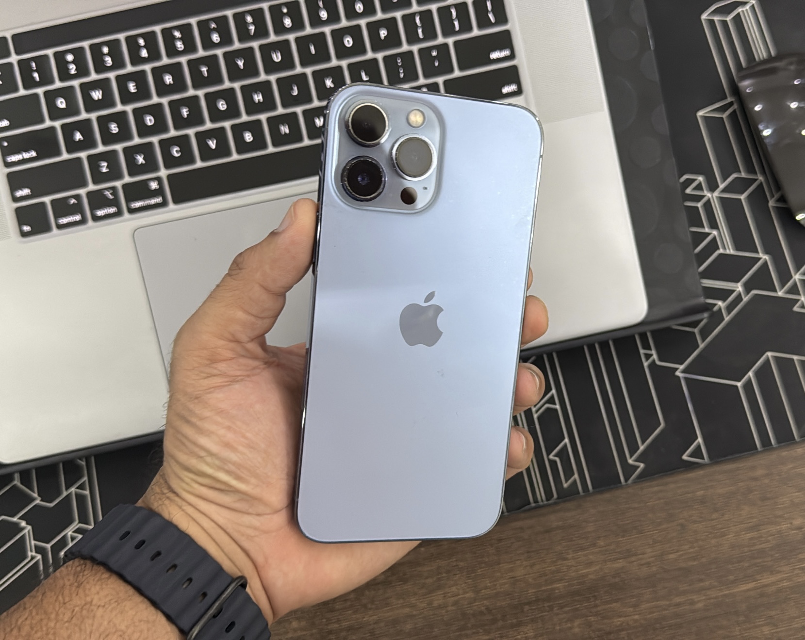 celulares y tabletas - iPhone 13 Pro Max 128GB Blue Sierra RD$ 36,500 NEG