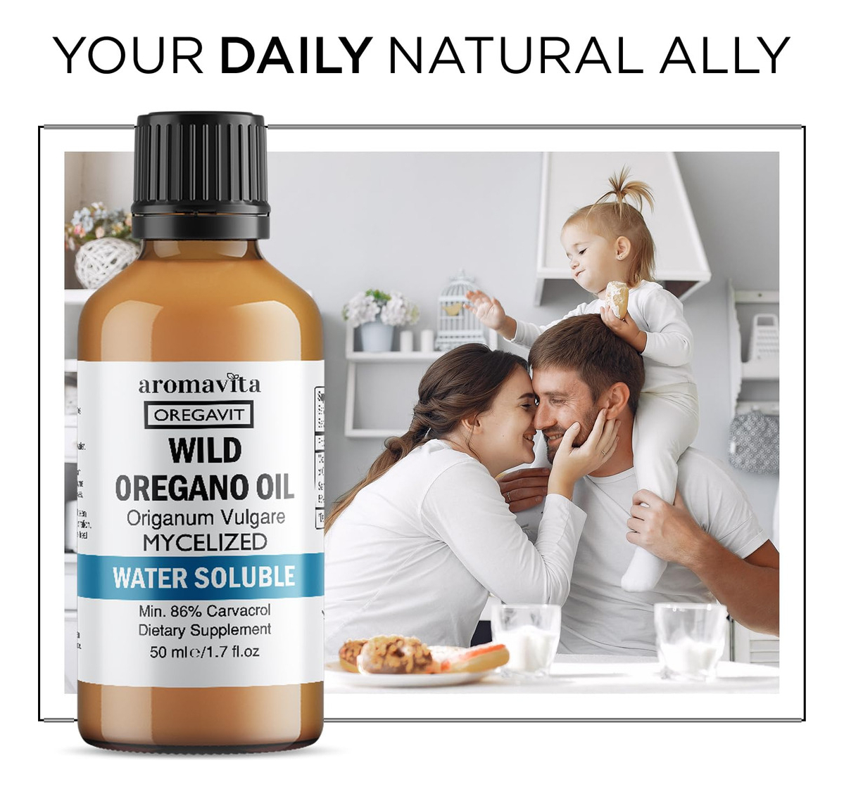 Salud y Equipamiento Médico - Aceite Oregano Soluble En Agua Aromavita 3