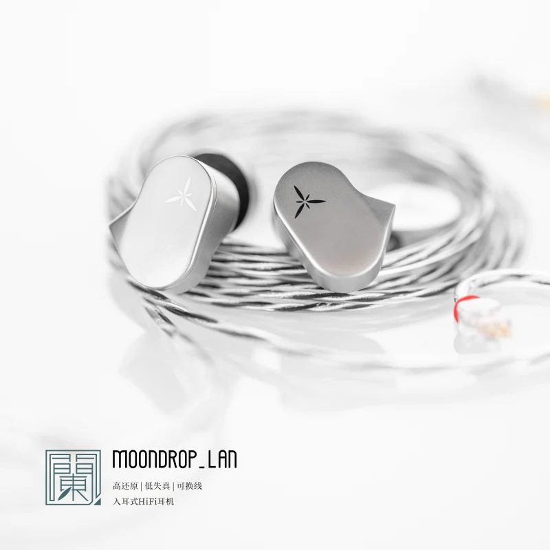 camaras y audio - Auriculares IEM Moondrop Lan Driver Dinámico 10mm 3